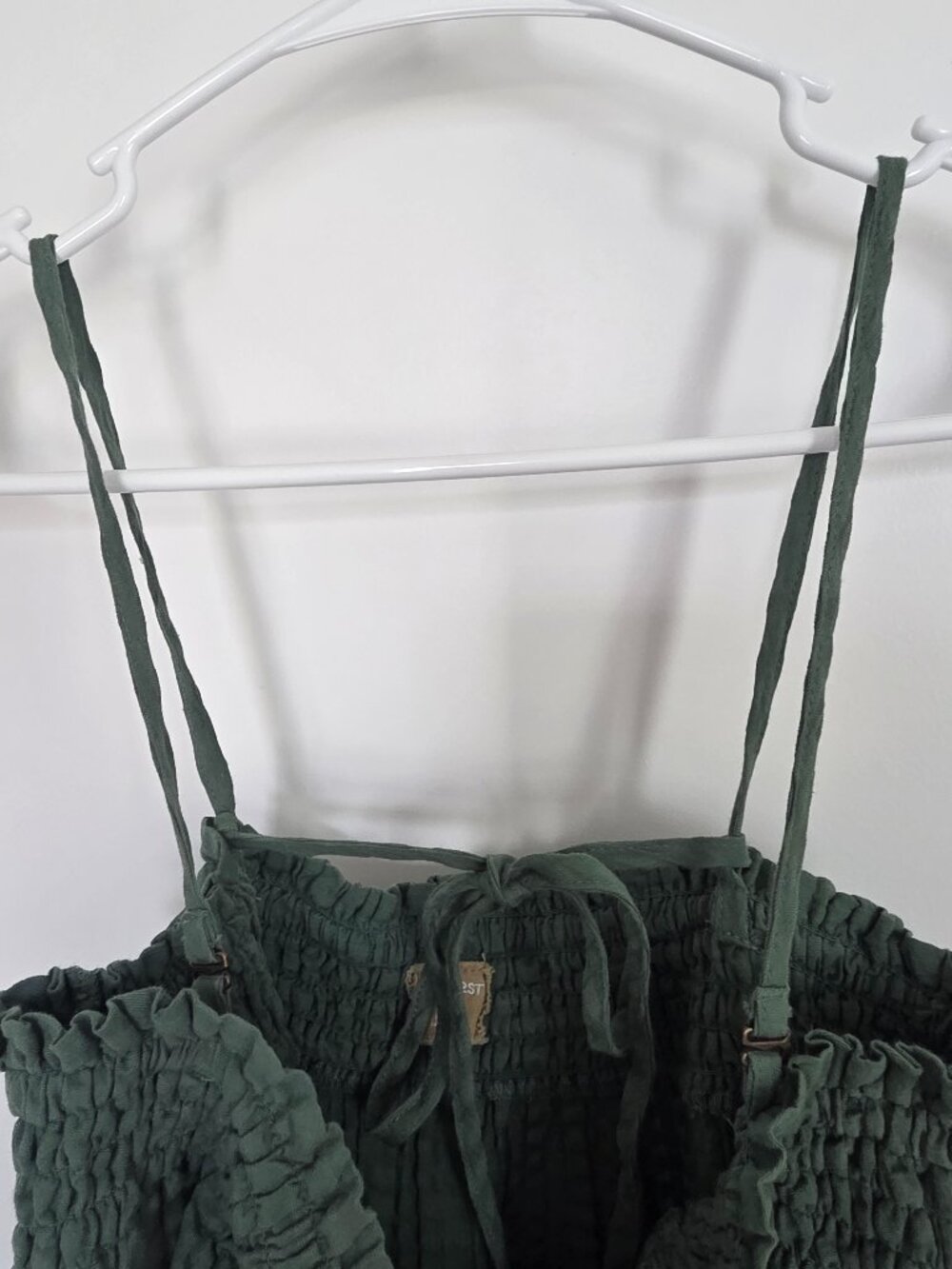 Free People Green Maxi Tank Dress - Size Large - Picture 4 of 9